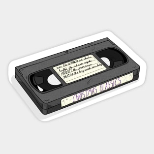 Be Kind Rewind Christmas Sticker